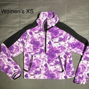 The North Face Purple and Black Women's Fleece Jacket